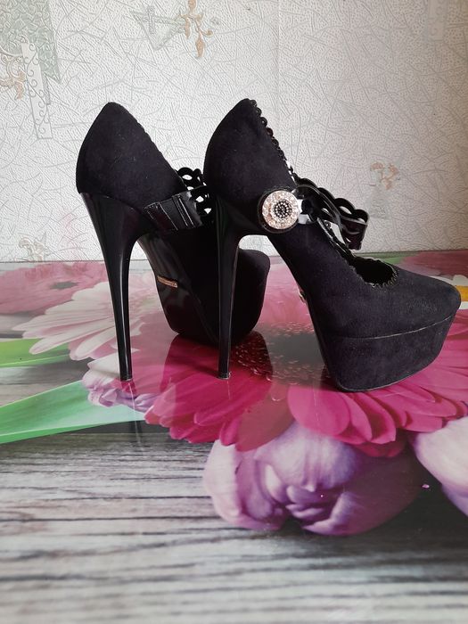 Туфли замшевые 37