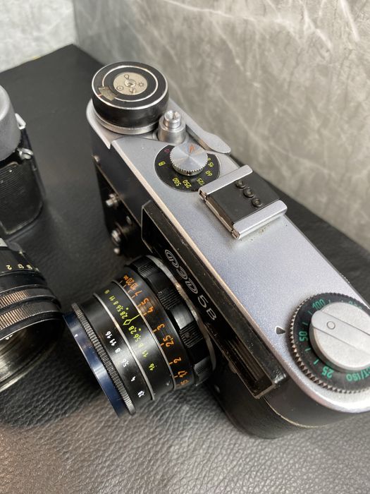 Фотоаппарат ФЭД-5В Зенит-3М Helios-44