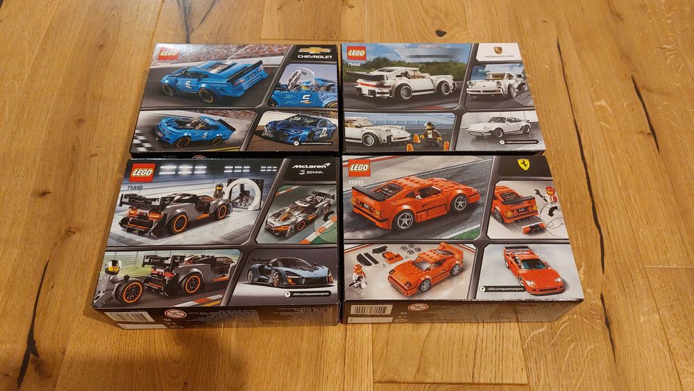 LEGO Speed Champions 75895, 75890, 75891, 75892-NOWE