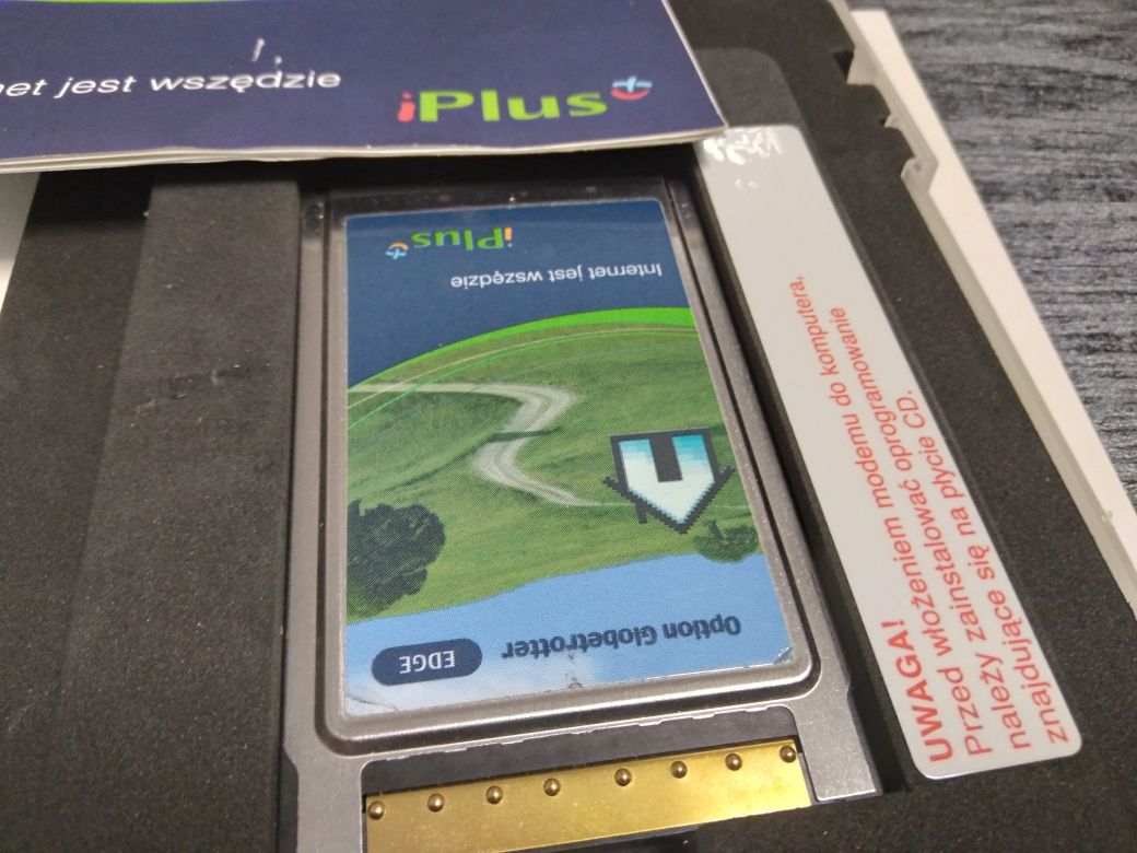 Modem iPlus PCMCIA Option Globetrotter EDGE