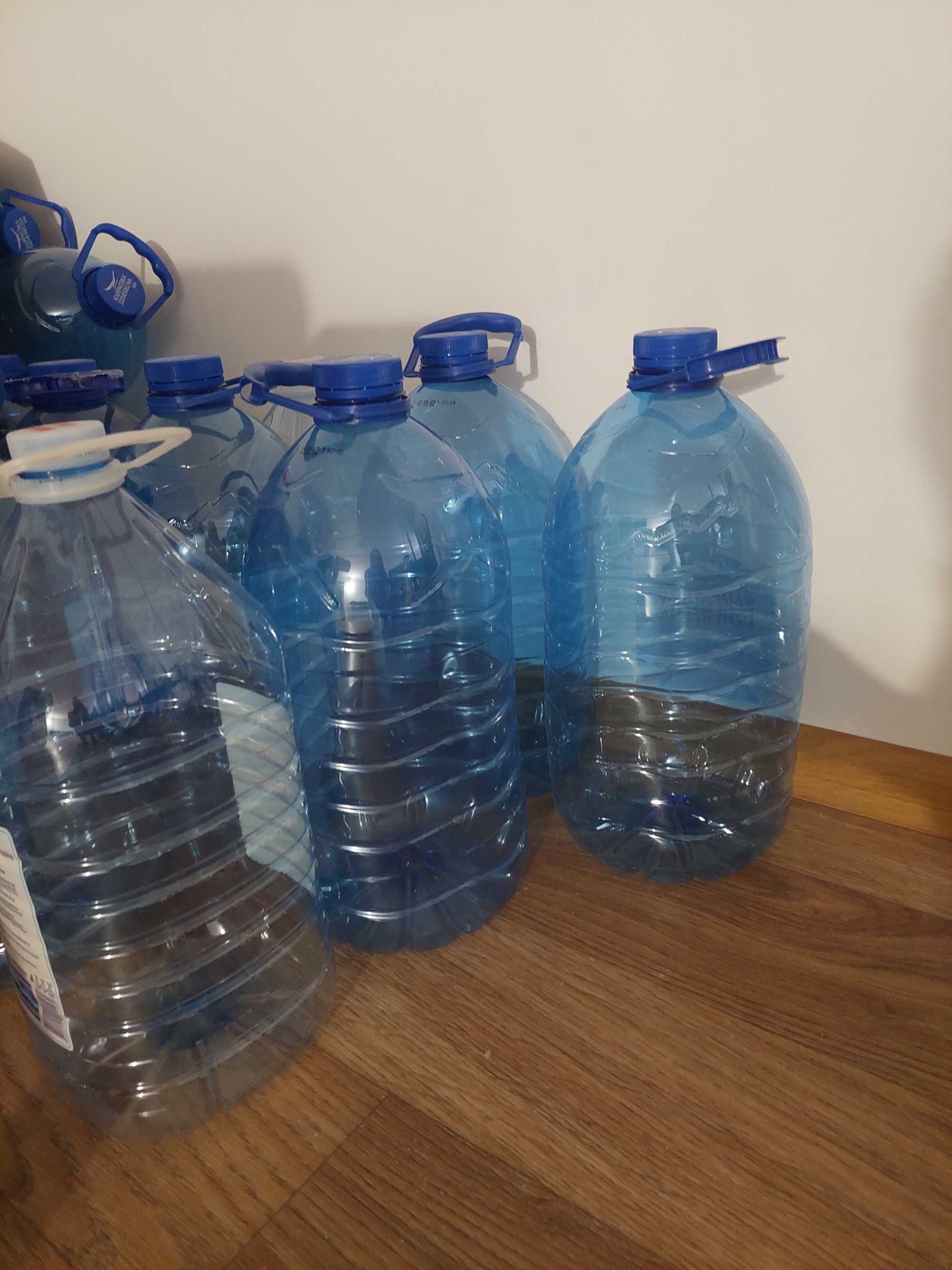 Пляшки баклажки пластикові