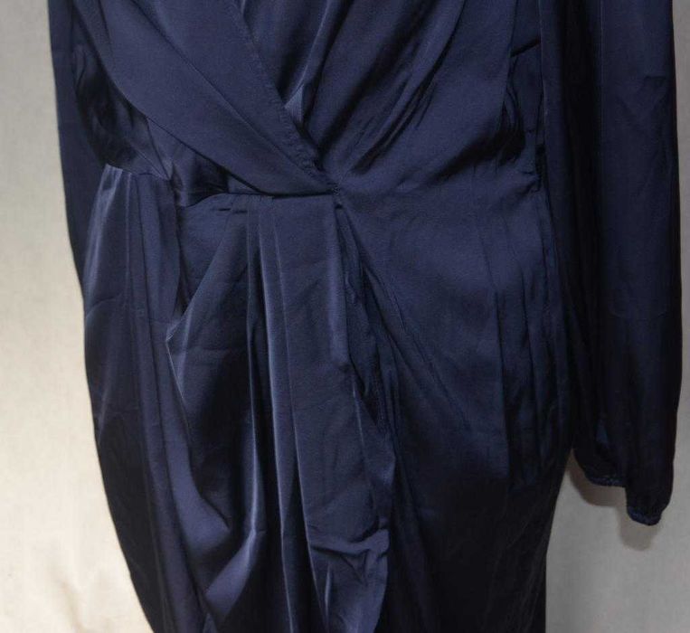 Elegancka wizytowa sukienka satynowa Shein 3XL