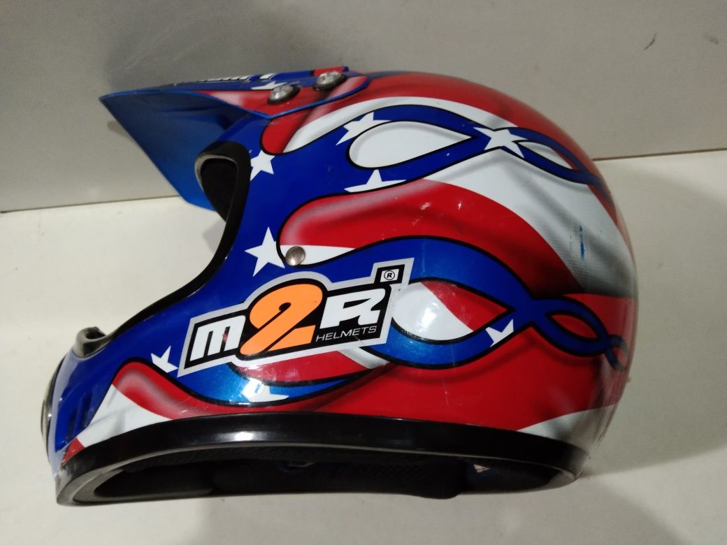 Kask motocyklowy CROSS rozmiar S