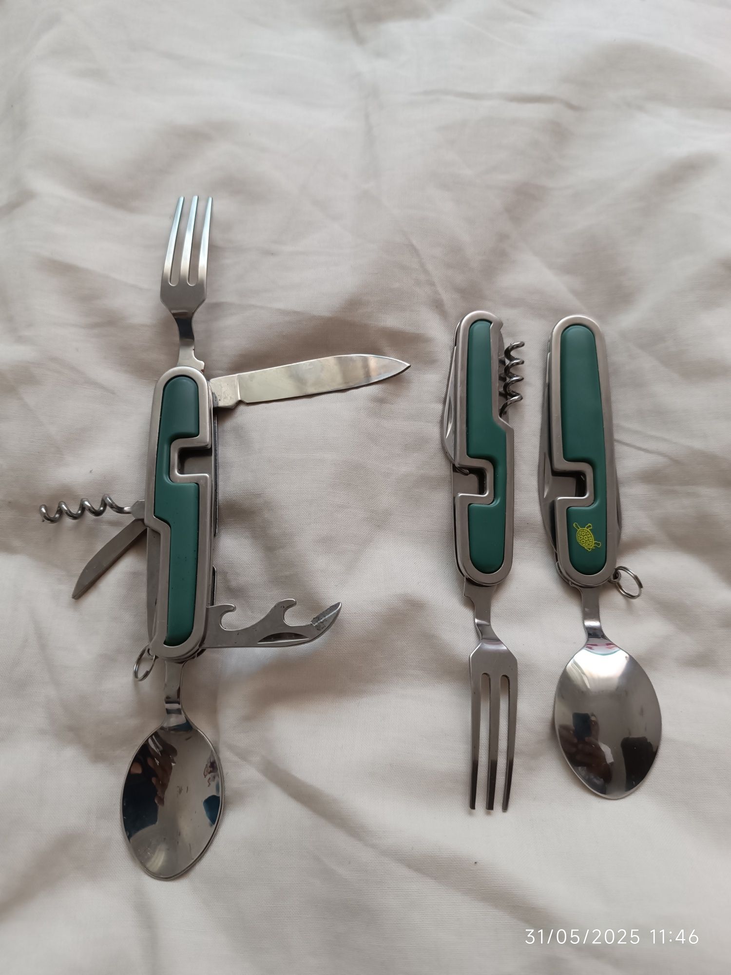 Conjunto de talheres dobráveis