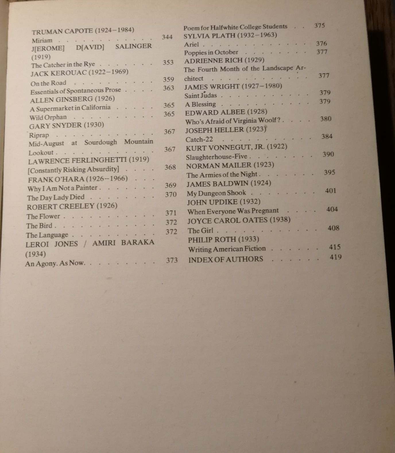 Antologia literatury angielskiej