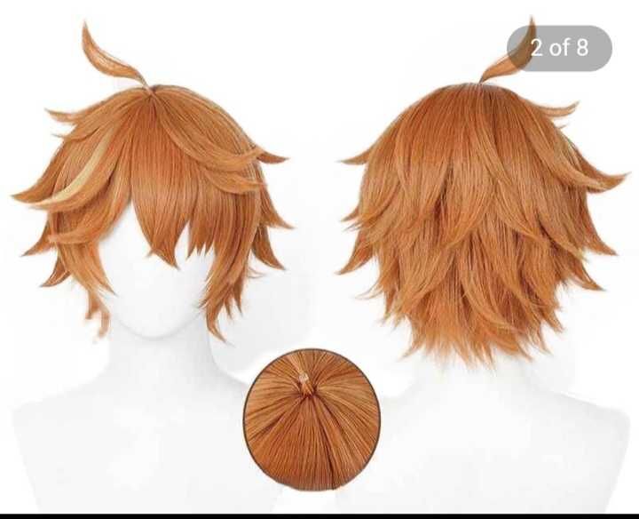 Peruca cosplay anime