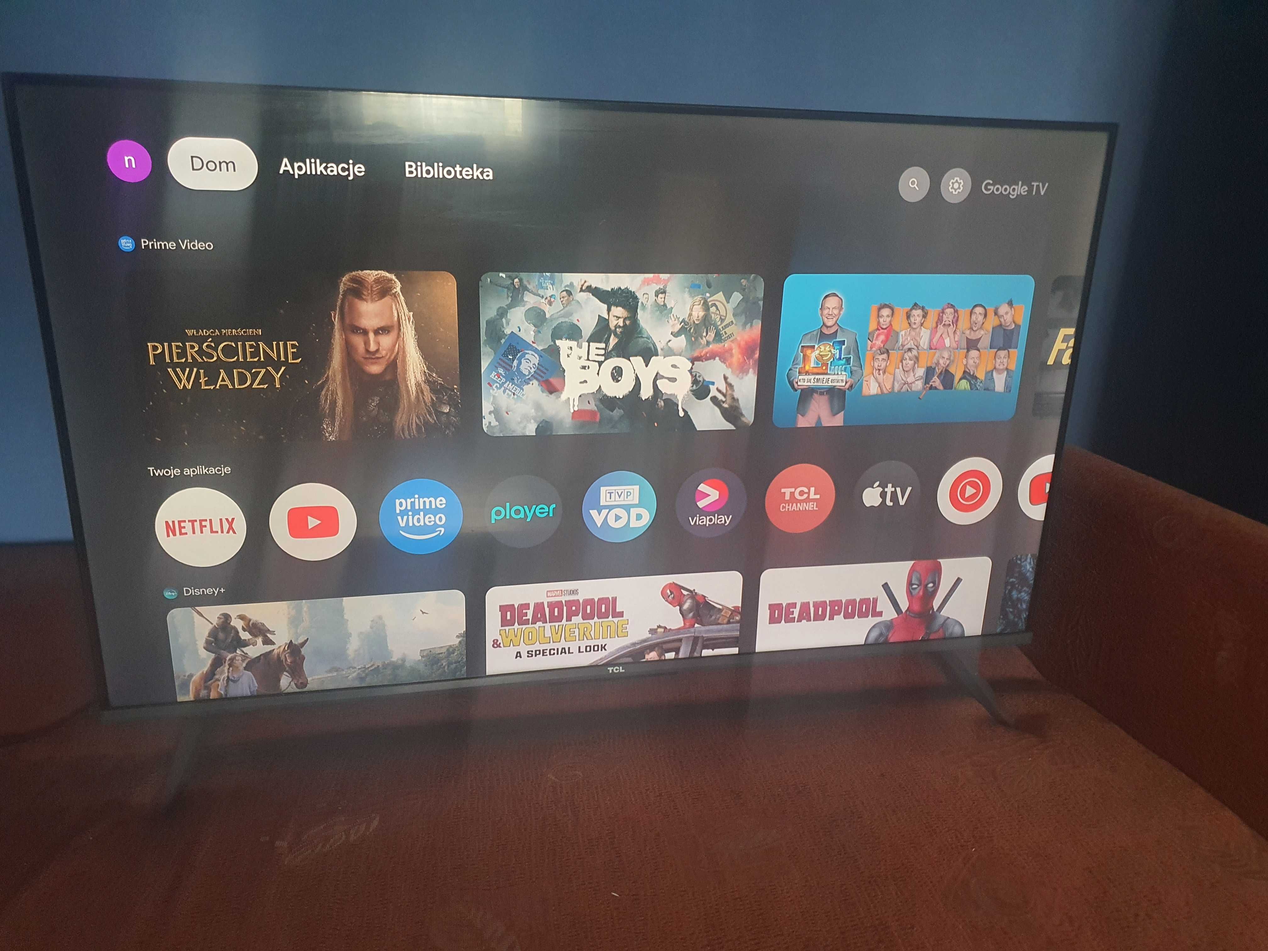 Sprzedam telewizor TCL 43 cale