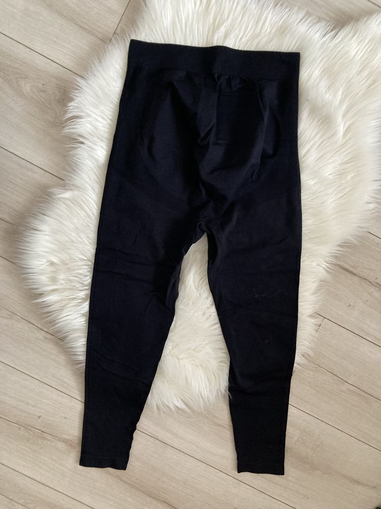 Legginsy ciazowe bezszwowe shein M push up