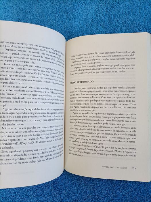 Livro a vida sem limites