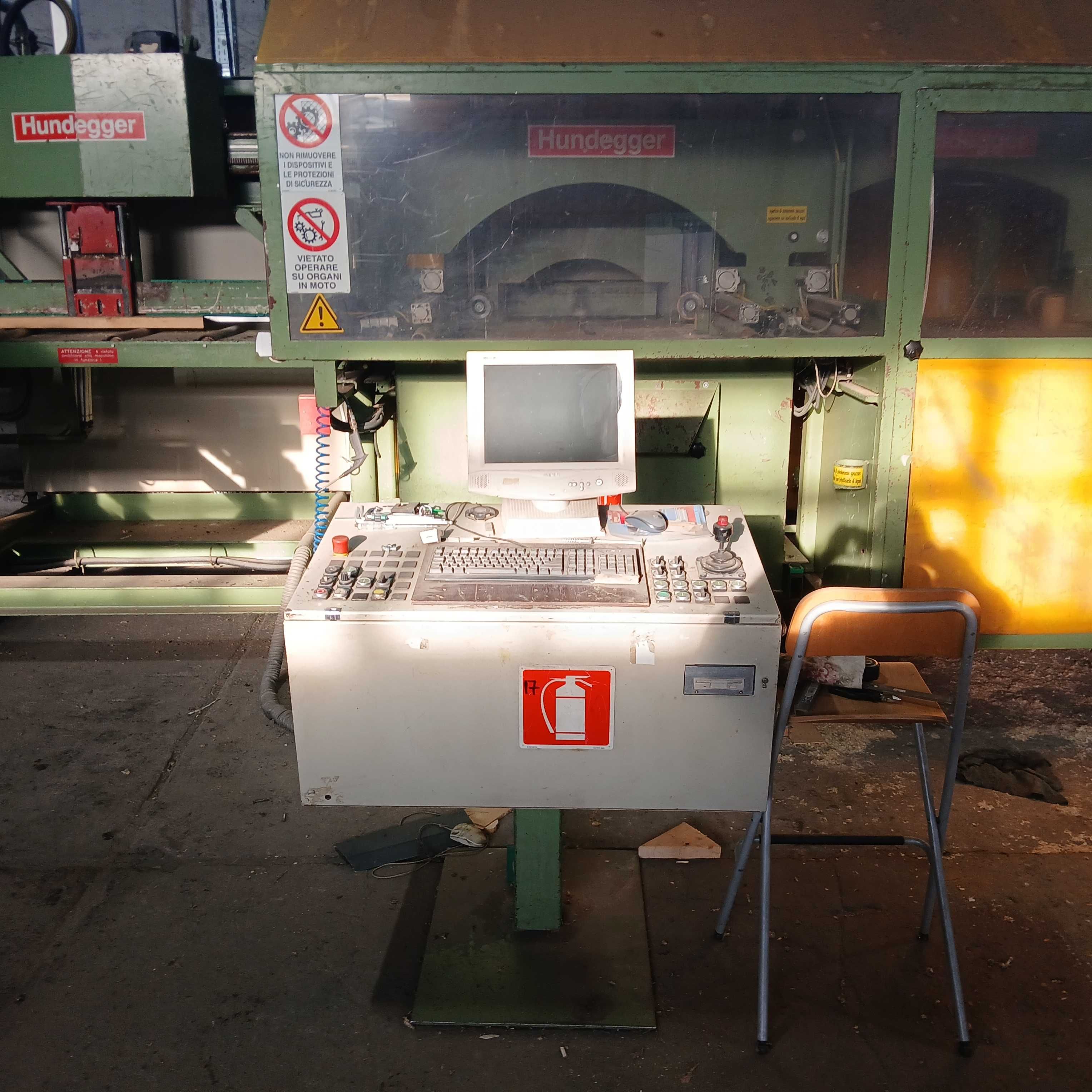 Linia ciesielska  CNC  HUNDEGGER  K1-A