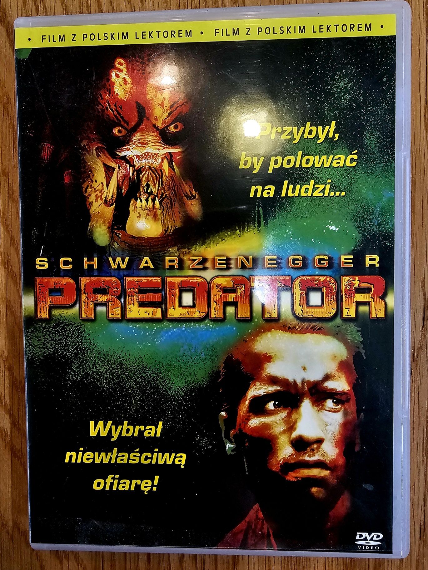 Predator film dvd Arnold Schwarzenegger