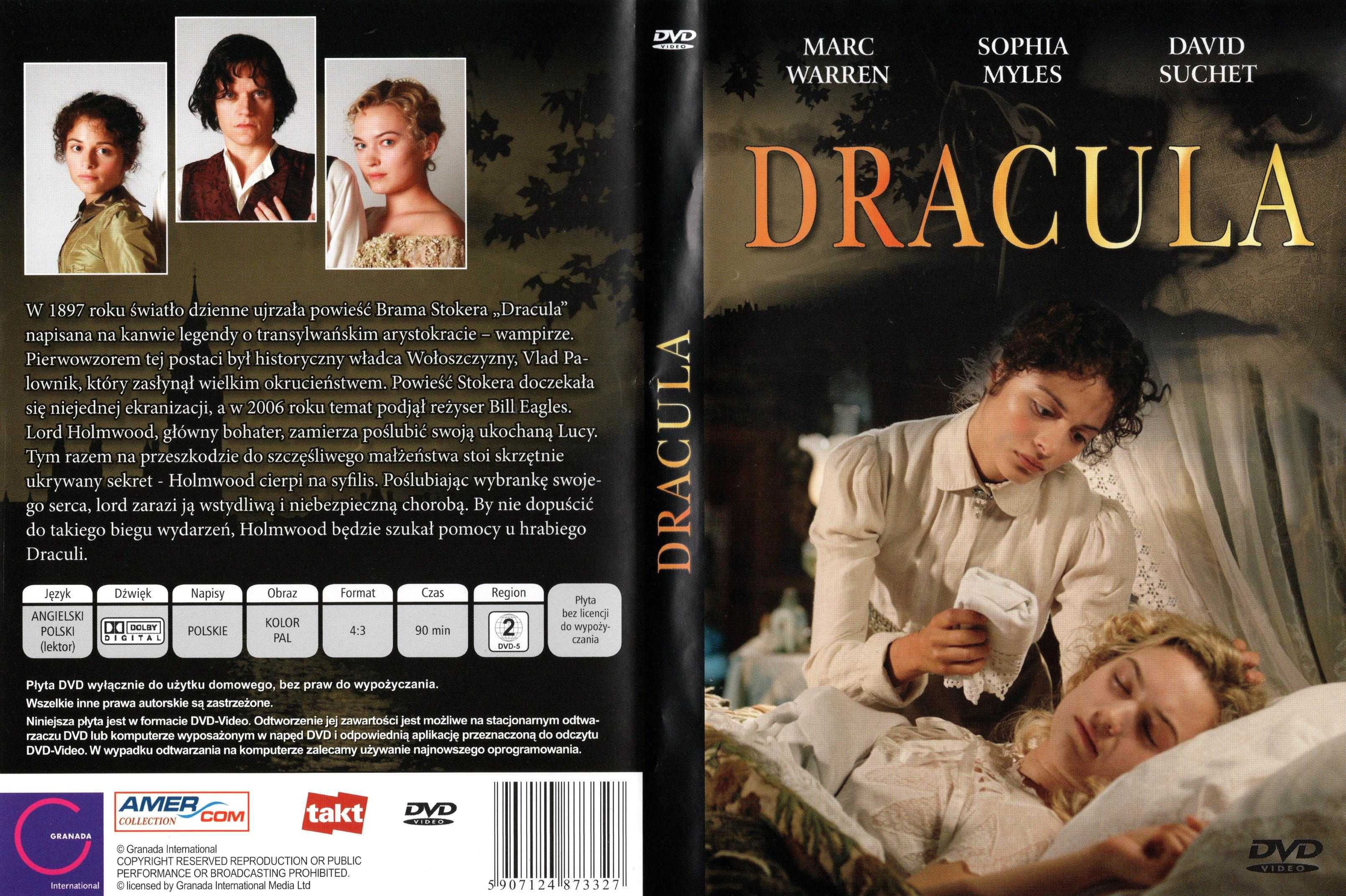 Dracula. DVD używane. 02. 03. 2024 r.