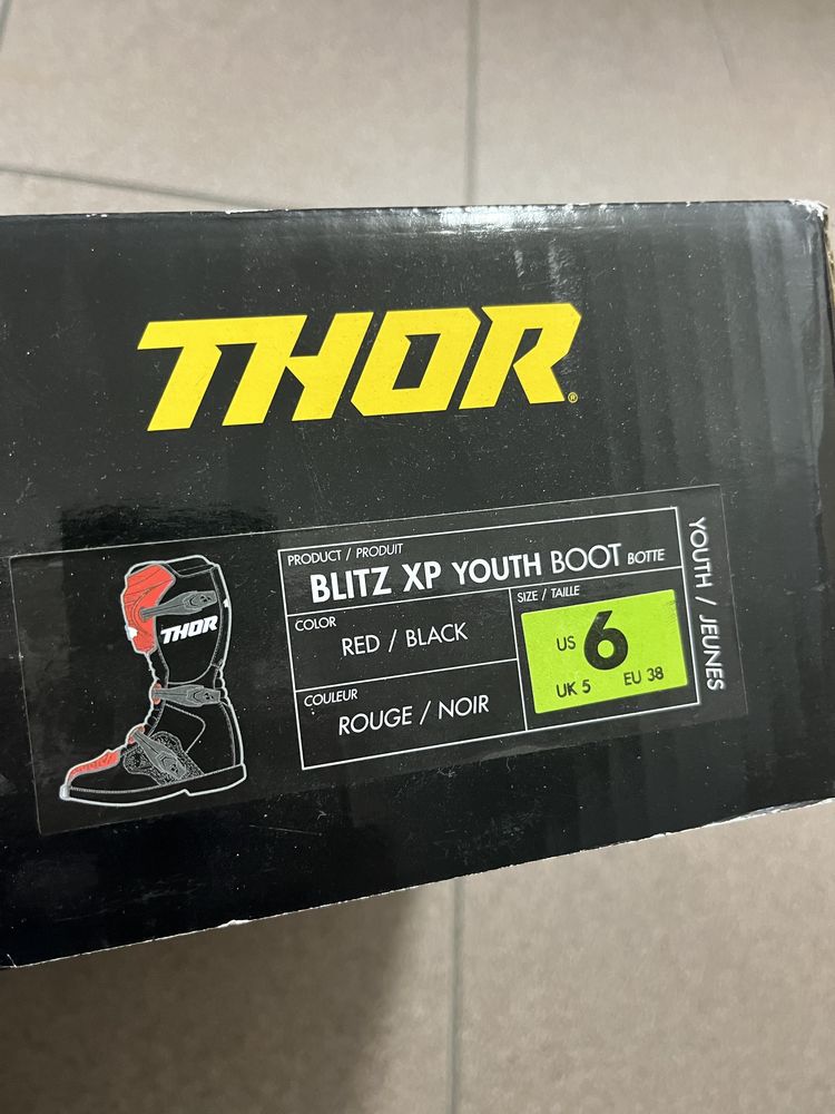 Buty Cross Quad Thor Blitz XP rozmiar 38