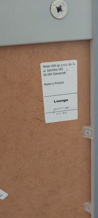 Komoda z przewijakiem meble VoX Lounge
