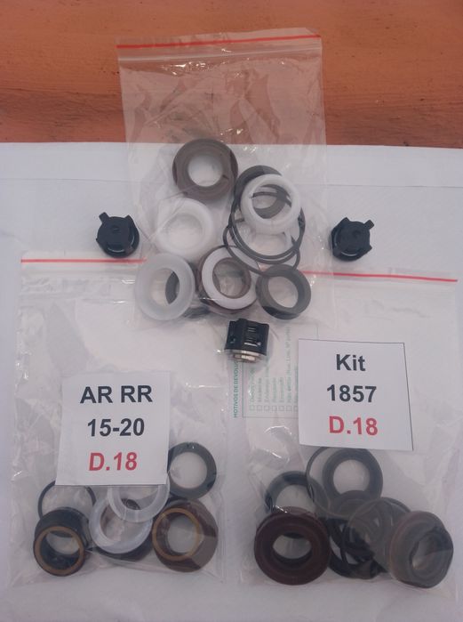 Kits de vedantes para bombas de alta pressão Anovi Riverberi