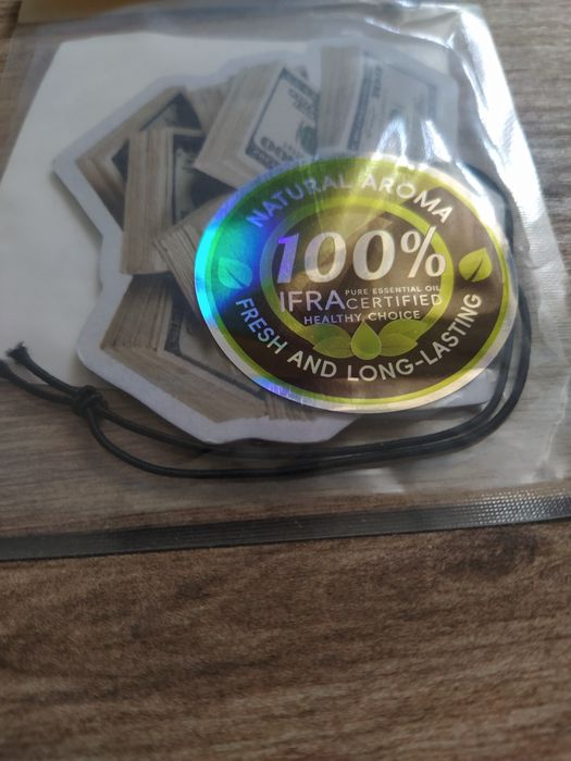 Zapach Do Auta Dolarowy 100 % Natural Aroma Fresh Zapach Pieniędzy