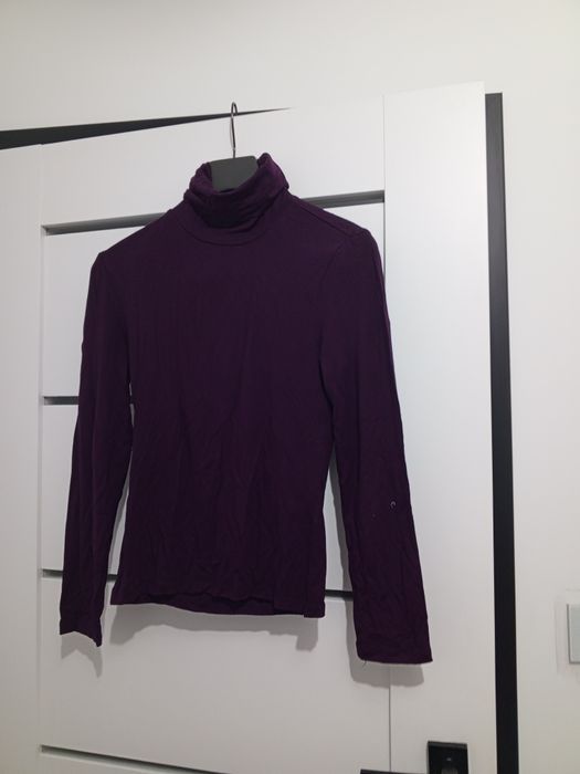 Fioletowy golf damski  w rozmiarze M
