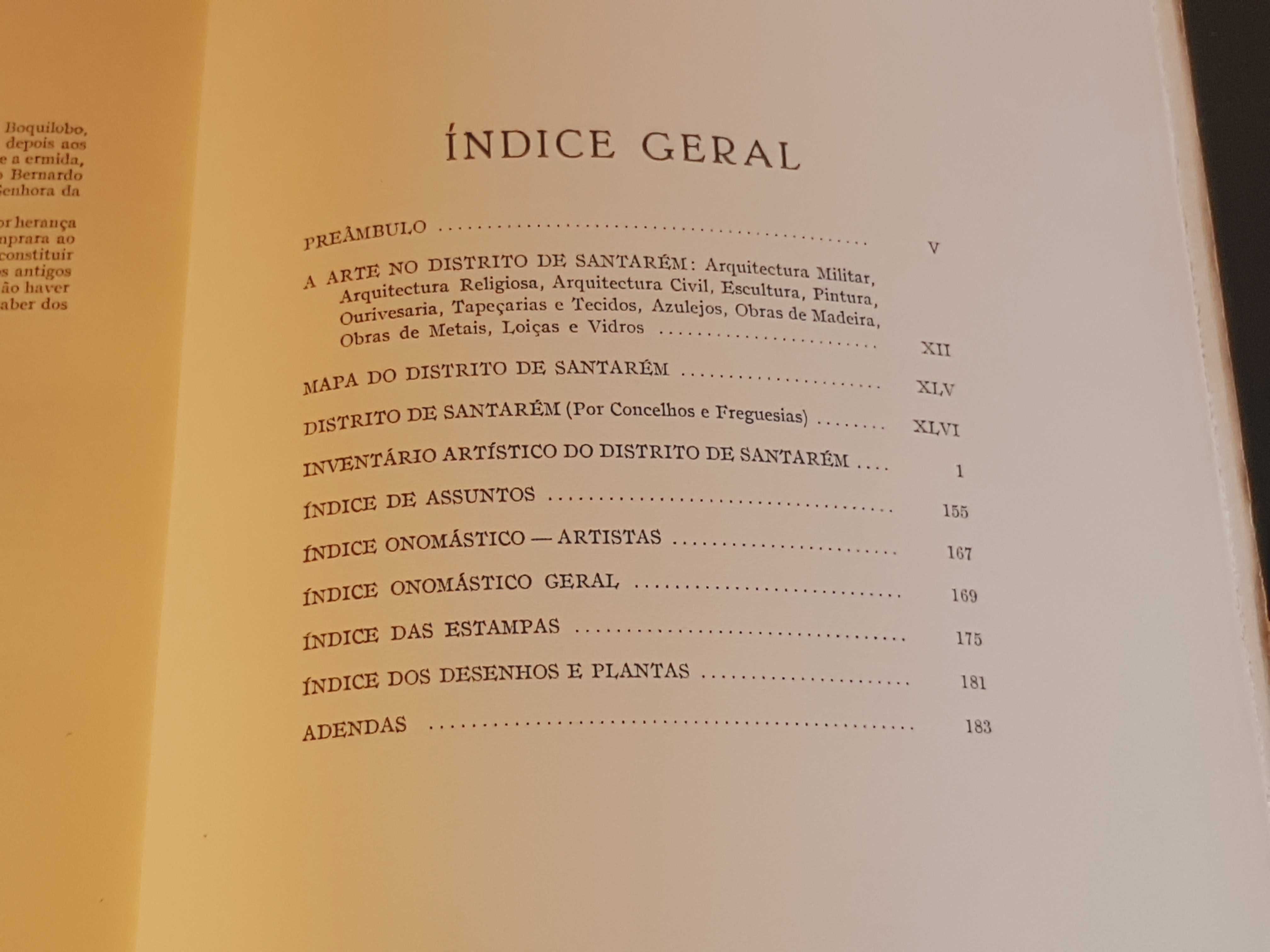 Inventário Artístico de Portugal - Distrito de Santarém - 1949 III