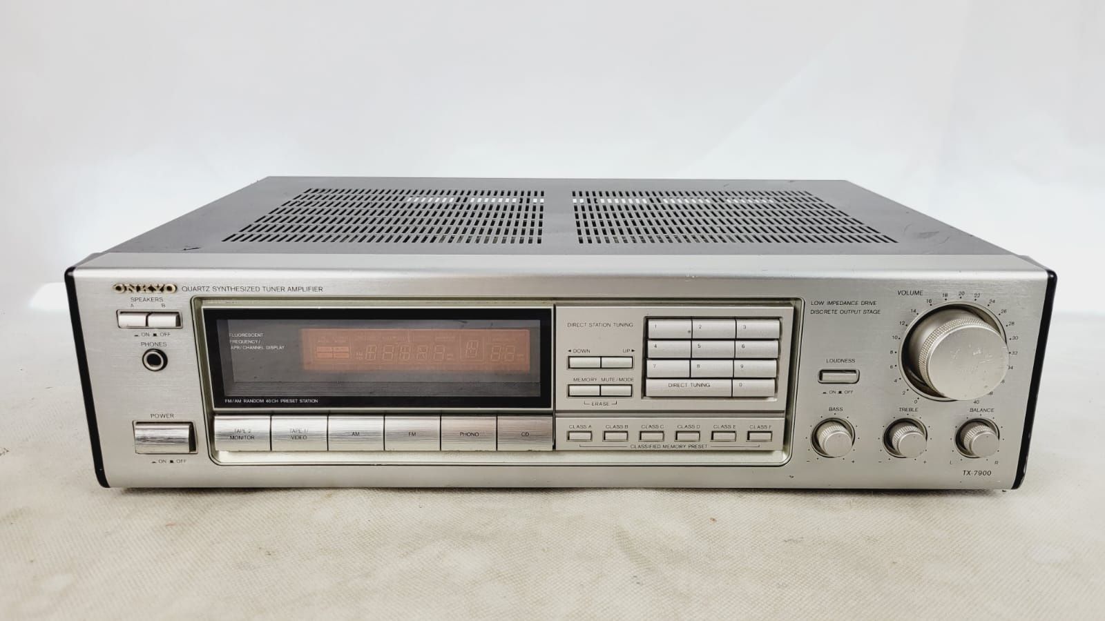 Onkyo TX 7900 AMPLITUNER WZMACNIACZ stereo 4ohm Dobór Audio
