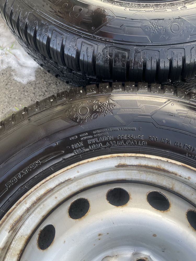 4x używane  opony caloroczne BARUM QUARTARIS 5 155/80R13 79T