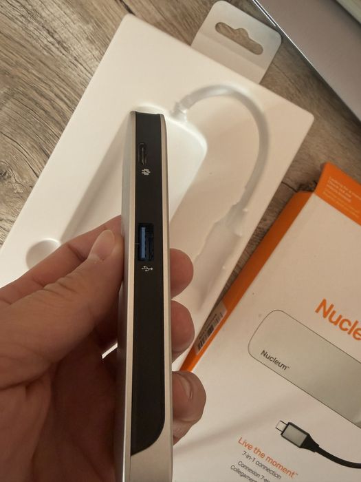 USB-хаб Kingston Nucleum USB 3.1 Type-C (C-HUBC1-SR-EN)