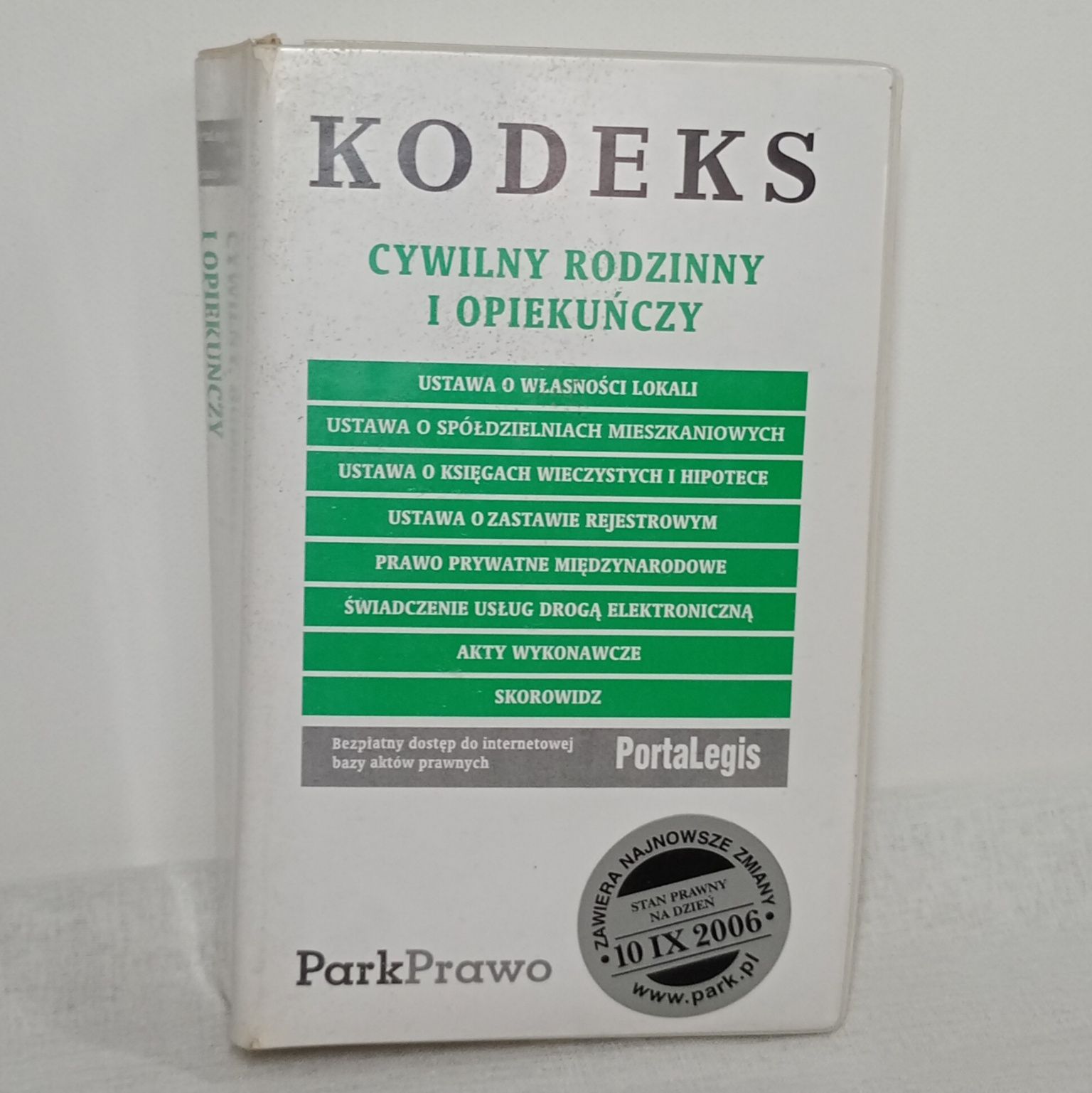 Kodeks cywilny, rodzinny i opiekuńczy.