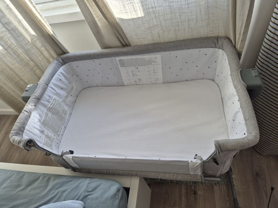 Berço Co-Sleeping KINDERKRAFT Nestee Up 2 (Cinzento)