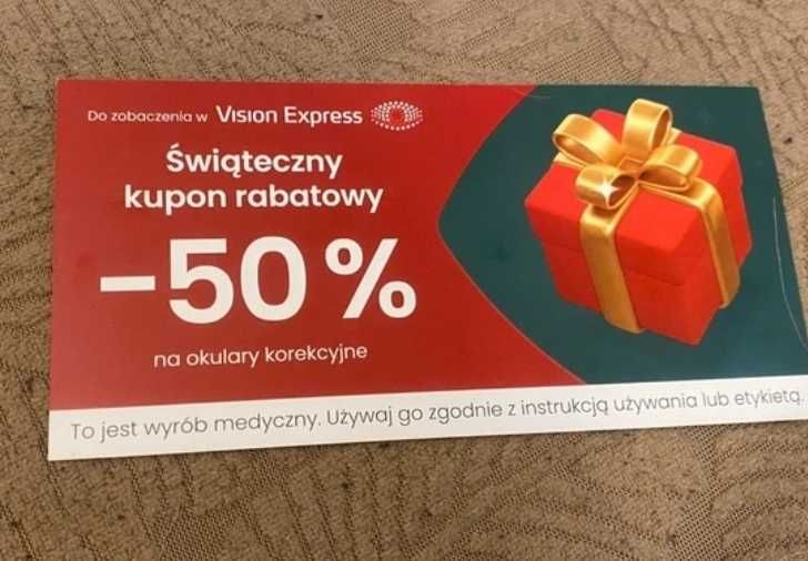 Kupon na okulary