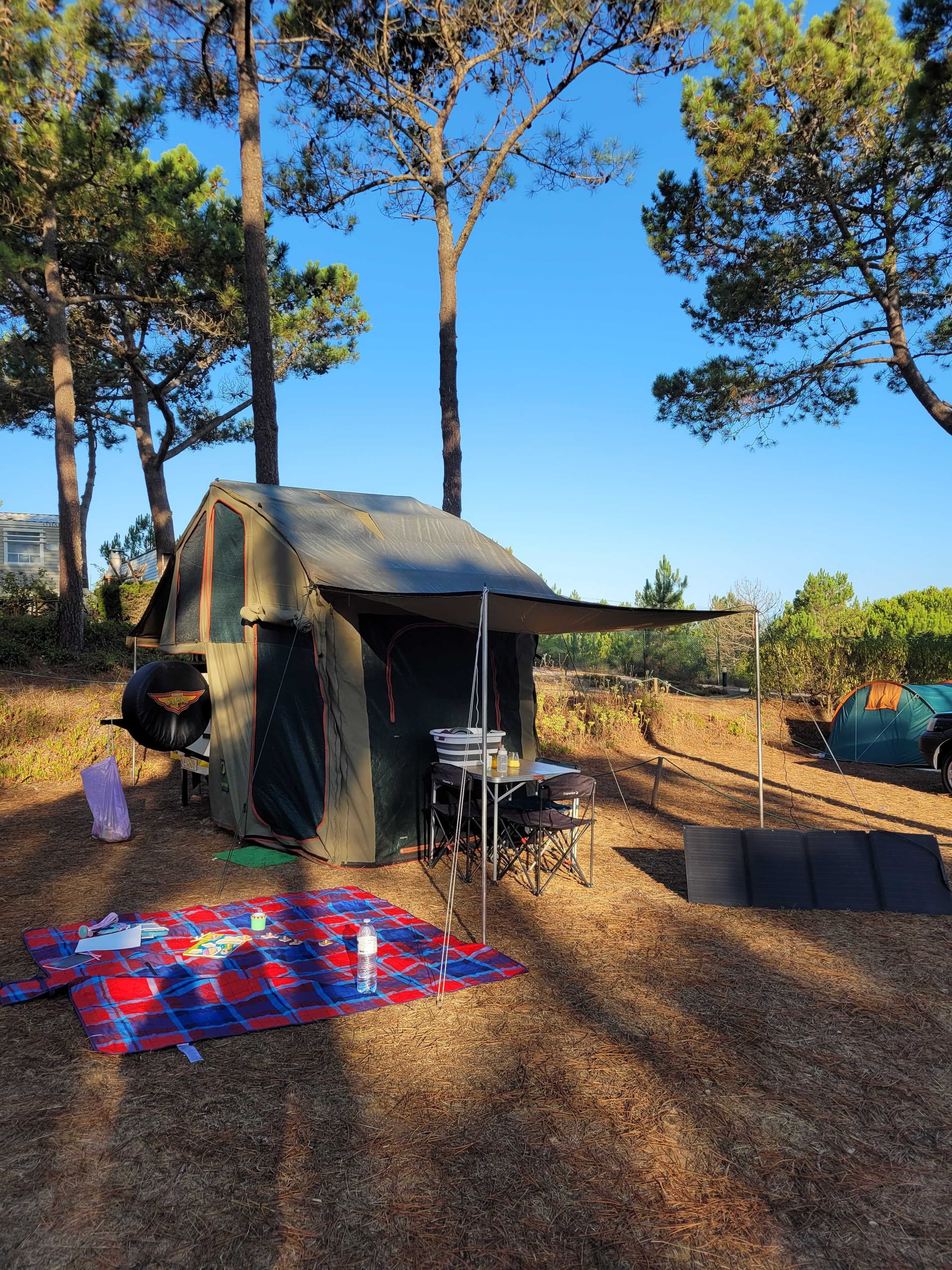 Tenda para atrelados howling moon para reboques overland