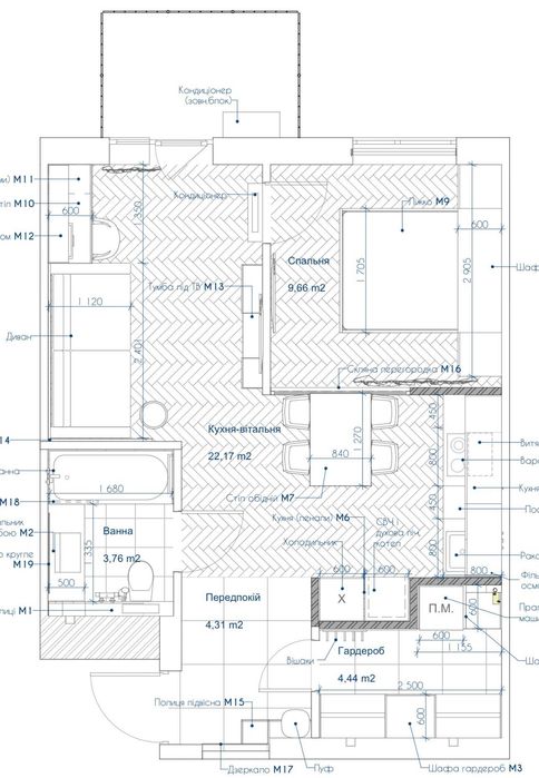 Оренда 1кім. квартири в Авалоні вул. Замарстинівська