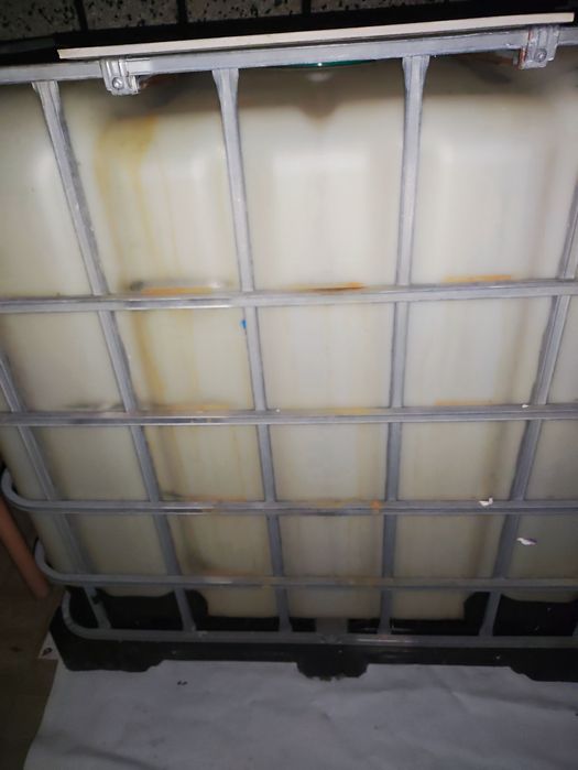 Zbiornik 1000 l kosz metalowy, mauzer