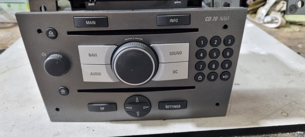 Radio samochodowe cd70 navi nawigacja opel vectra c signum lift