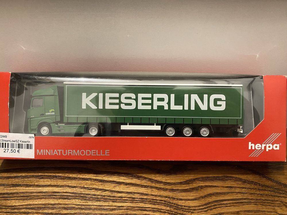 Mercedes Actros Kiesserling Herpa 1:87