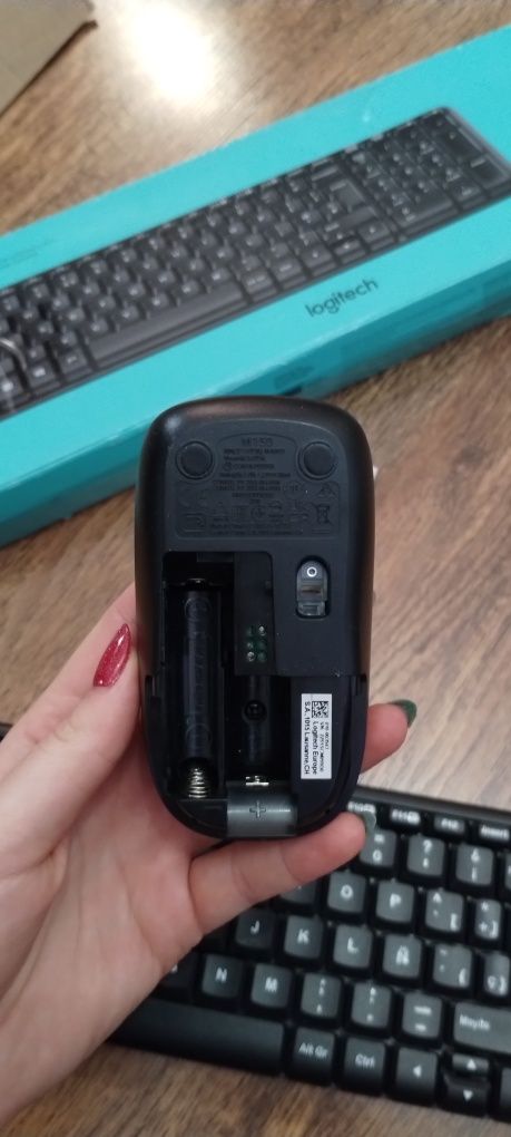 Klawiatura i mysz bezprzewodowa Logitech