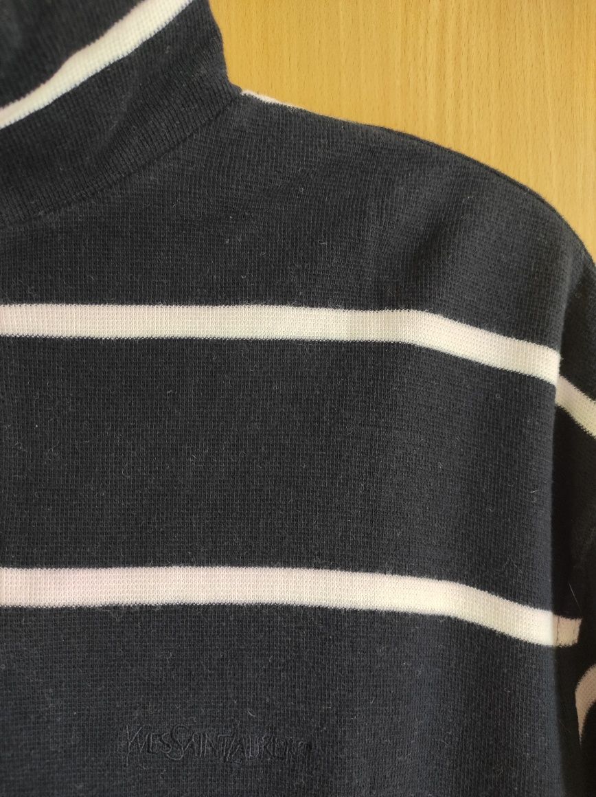 Sweter polo męski cotton bawełna rozmiar L