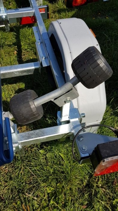 ROLKA ROLKI BOCZNA BOCZNE PODWÓJNA do przyczepy podłodziowej pod łódź