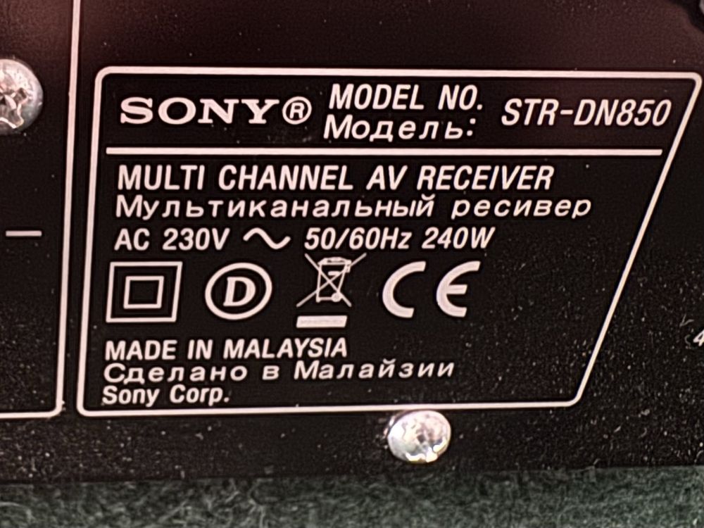 Receptor AV Bluetooth wifi 7.2 4K HDMI 240W