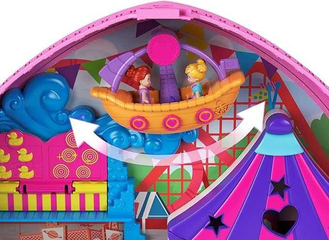 Ігровий набір Polly Pocket 2 в 1 Рюкзак та Парк розваг GKL60