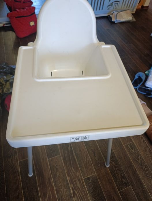 1+1 Детский стульчик для кормления+качель