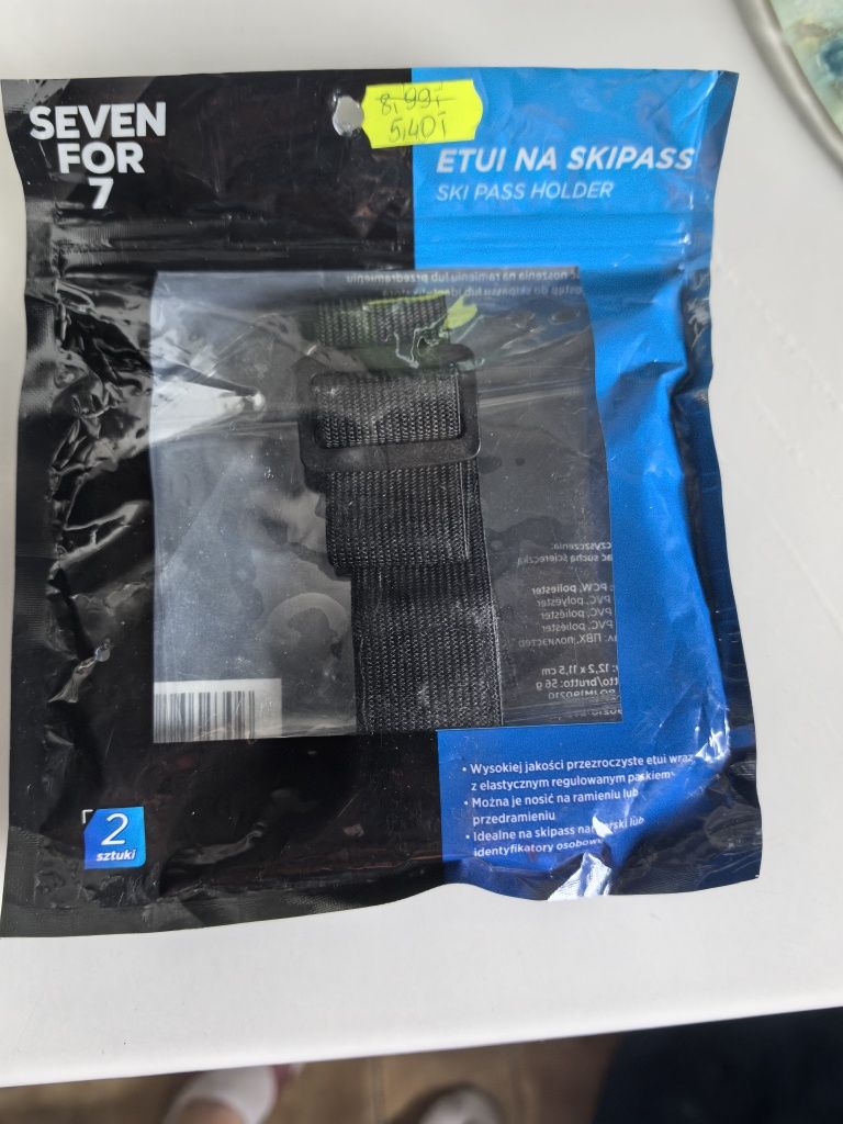 Etui na skipass nowe