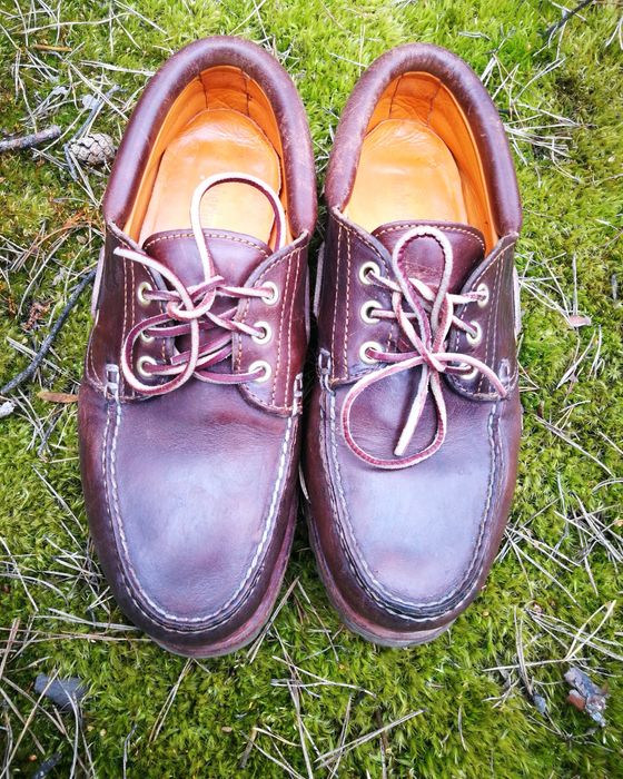 Мокасини, топ сайдери, туфлі Timberlend Eye Lug Handsewn Boat