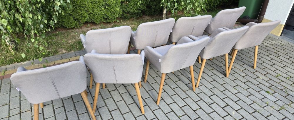 Krzesła komplet 499 za 10 szt.