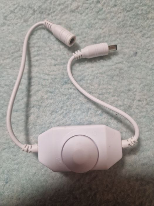 Sterownik LED ściemniacz manualny 4A DC biały