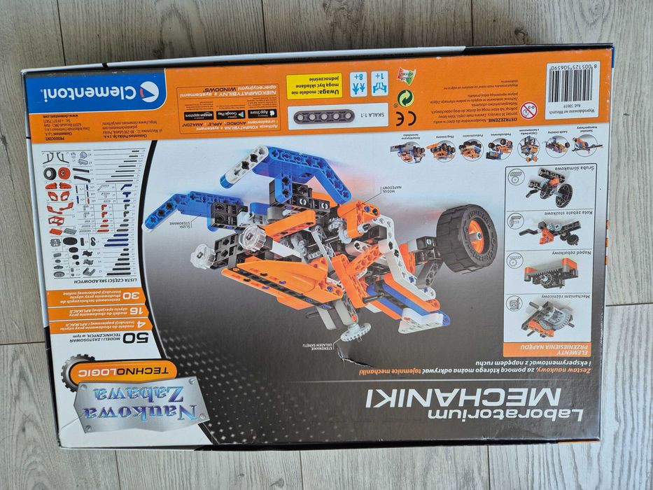 Laboratorium Mechaniki. Pojazdy z Antarktyki Clementoni, Z. Naukowa