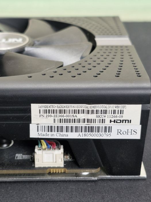 Видеокарта SAPPHIRE NITRO + Radeon RX 570 8GB