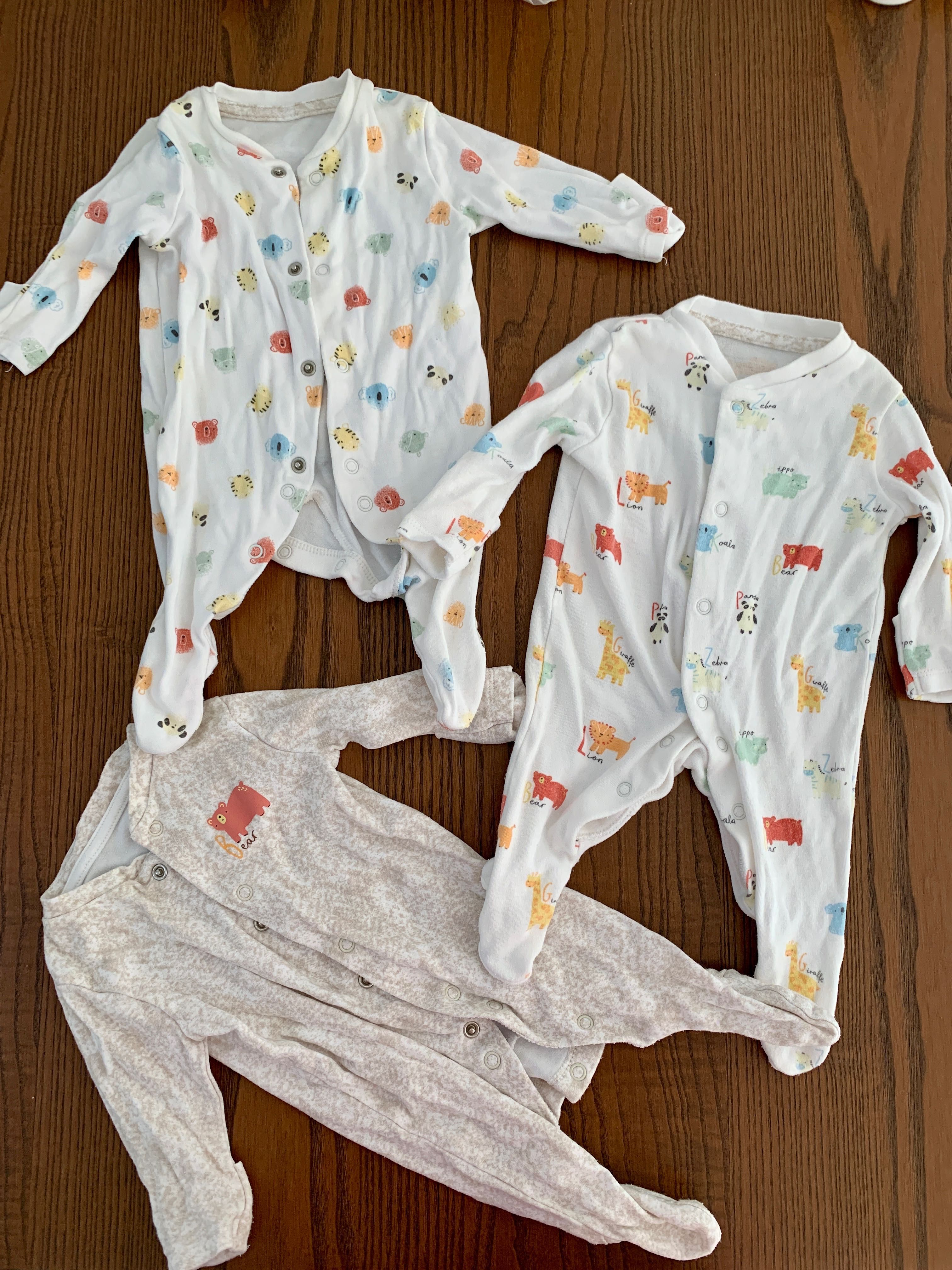 roupas de bebê para meninas de 0 a 3 meses.