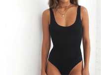 Боді в рубчик Zara