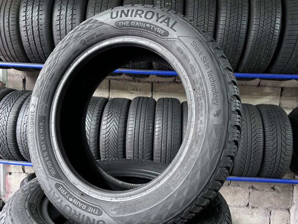 2шт всесезон 185/60/R15 7мм 2022р Uniroyal All Season Expert 2