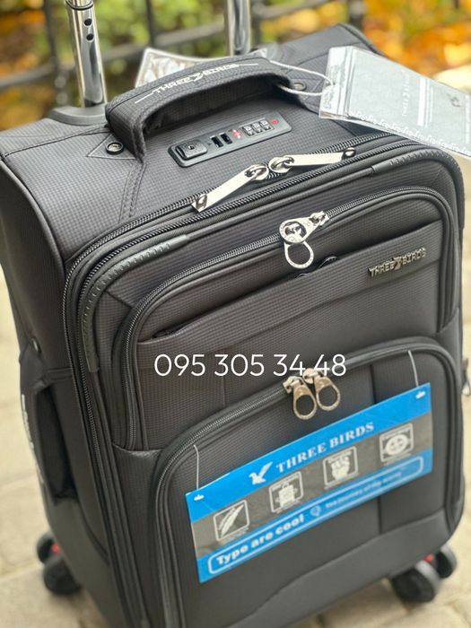 Чемодан среднего размера M Three Birds