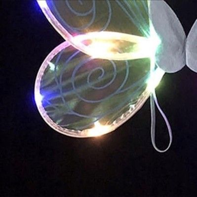 Skrzydła element ubioru skrzydła led + wianek